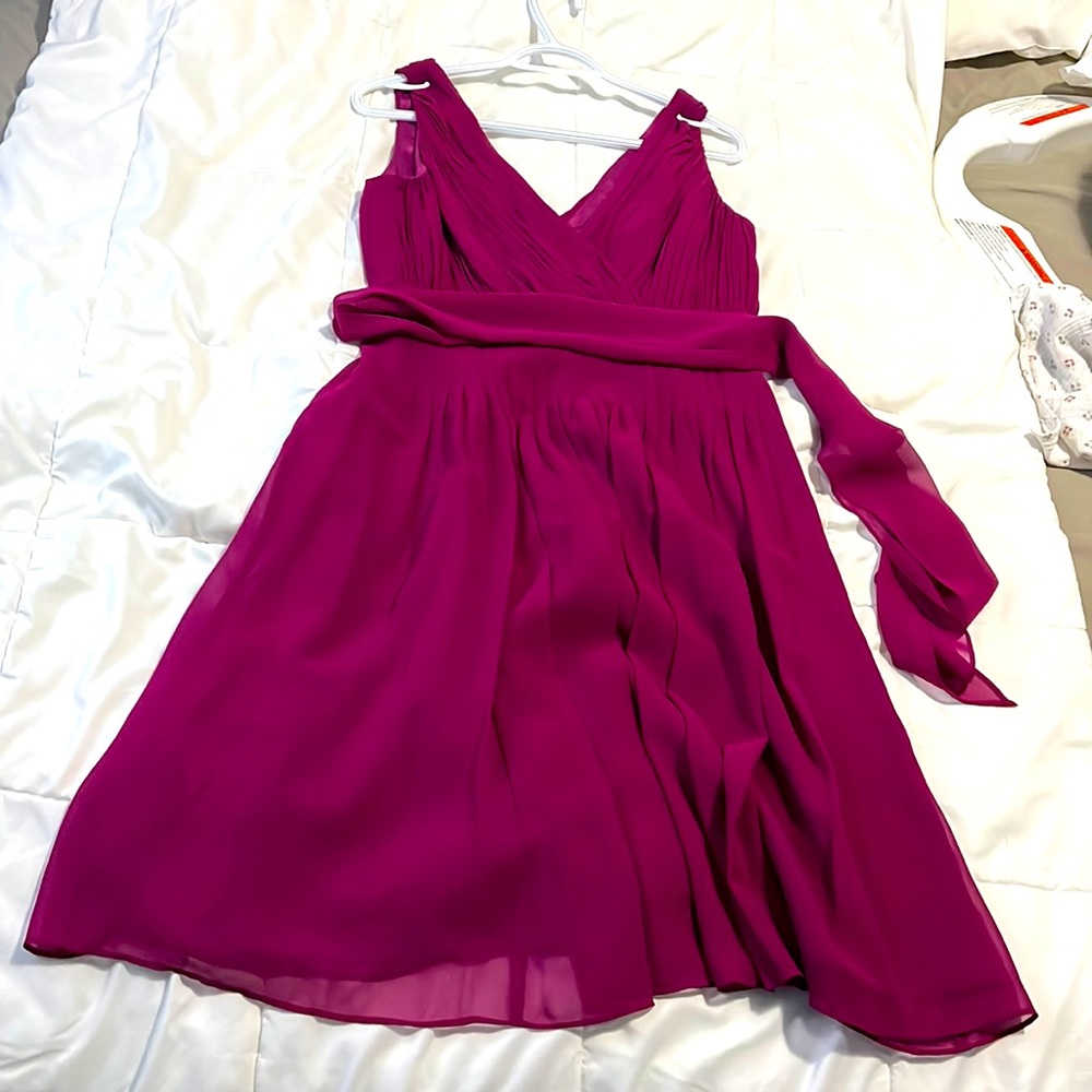 Dark Fuchsia coloured Ralph Lauren dress